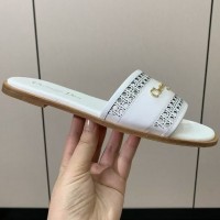 Шлепанцы Dior с перфорированным узором PREMIUM качества