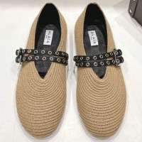 Балетки Alaïa из рафии PREMIUM качества