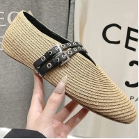 Балетки Alaïa из рафии PREMIUM качества