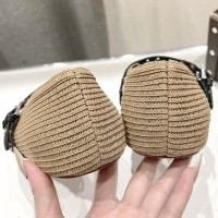 Балетки Alaïa из рафии PREMIUM качества