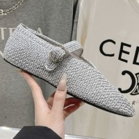 Балетки Alaïa из трикотажного люрекса PREMIUM качества
