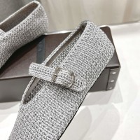 Балетки Alaïa из трикотажного люрекса PREMIUM качества