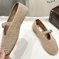 Балетки Alaïa из трикотажного люрекса PREMIUM качества