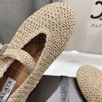 Балетки Alaïa из трикотажного люрекса PREMIUM качества