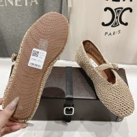 Балетки Alaïa из трикотажного люрекса PREMIUM качества