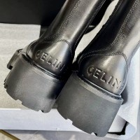 Высокие сапоги Celine со шнуровкой