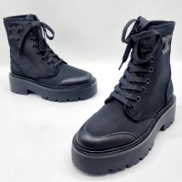 Ботинки Celine из кожи и нейлона