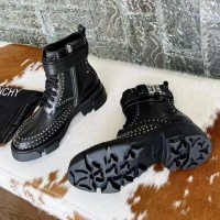 Кожаные ботинки Givenchy Terra с заклепками