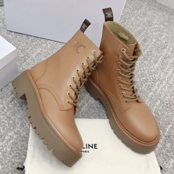 Кожаные ботинки Celine PREMIUM качества