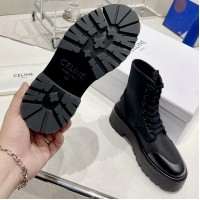Комбинированные ботинки Celine PREMIUM качества