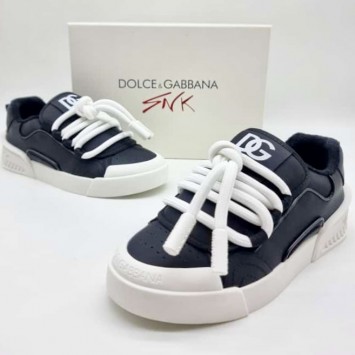 Сникеры Dolce & Gabbana Portofino с объемной шнуровкой