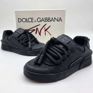 Сникеры Dolce & Gabbana Portofino с объемной шнуровкой