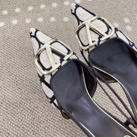 Туфли Valentino Toile Iconographe на шпильке PREMIUM качества