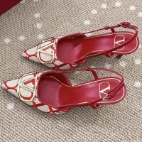 Туфли Valentino Toile Iconographe на шпильке PREMIUM качества