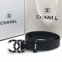 Ремень Chanel кожаный