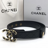 Ремень Chanel кожаный