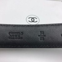 Ремень Chanel кожаный