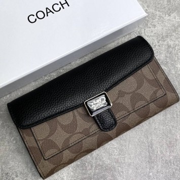 Кошелек Coach с откидным клапаном