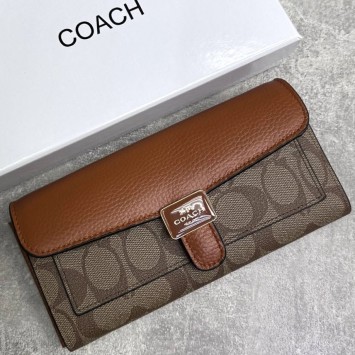 Кошелек Coach с откидным клапаном