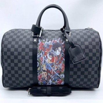 Дорожная сумка Louis Vuitton Keepall с плечевым ремнем
