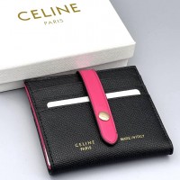 Кожаный футляр Celine для кредитных карт