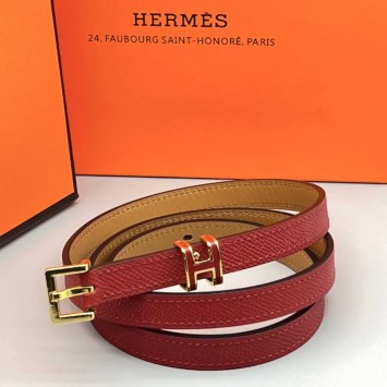 Ремень Hermes кожаный