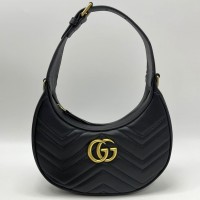 Мини-сумка Gucci GG Marmont из стеганой кожи