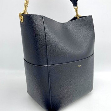 Кожаная сумка-мешок Celine Sangle