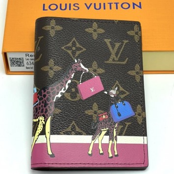 Обложка для паспорта Louis Vuitton из канвы Monogram
