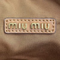 Кожаная сумка Miu Miu с ручкой