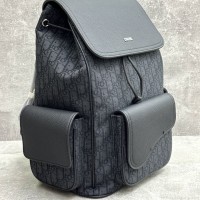 Рюкзак Dior Saddle с жаккардом Oblique