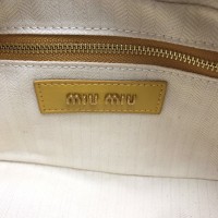 Замшевая сумка Miu Miu Arcadie