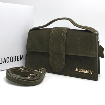 Замшевая сумка Jacquemus Le Bambino