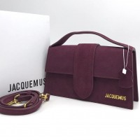 Замшевая сумка Jacquemus Le Bambino