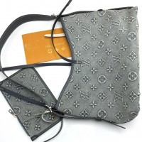 Джинсовая сумка Louis Vuitton Carryall