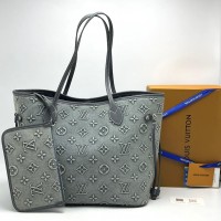 Джинсовая сумка Louis Vuitton Neverfull GM