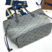 Джинсовая сумка Louis Vuitton Neverfull GM