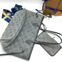 Джинсовая сумка Louis Vuitton Neverfull GM