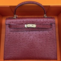 Сумка Hermes Kelly 28 ostrich