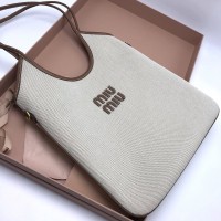 Сумка-тоут Miu Miu IVY с логотипом