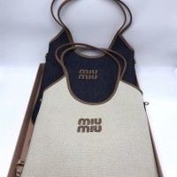Сумка-тоут Miu Miu IVY с логотипом