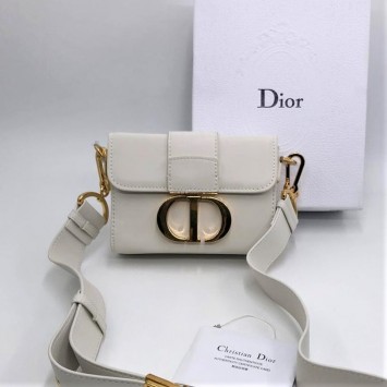  Сумка Dior BOX 30 MONTAIGNE белая